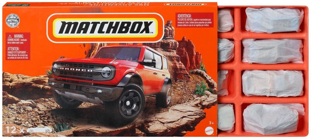 Matchbox - Matchbox Adventure Variety 12 Pack (Tcar)
