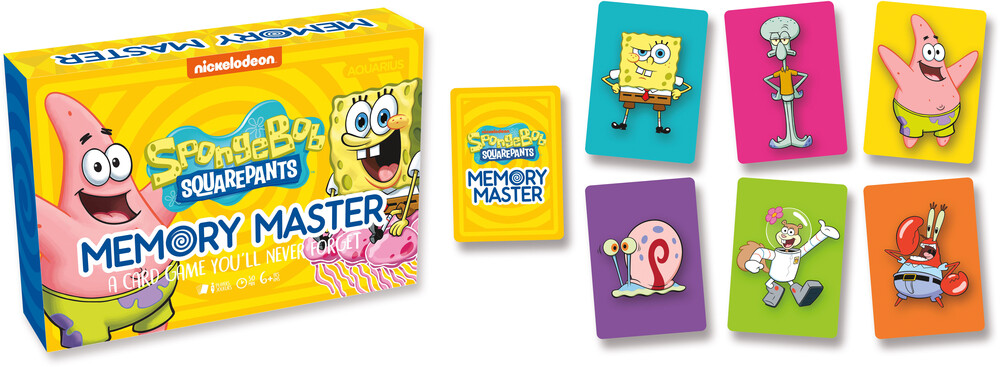 Spongebob Squarepants Memory Master Game - Spongebob Squarepants Memory Master Game (Crdg)