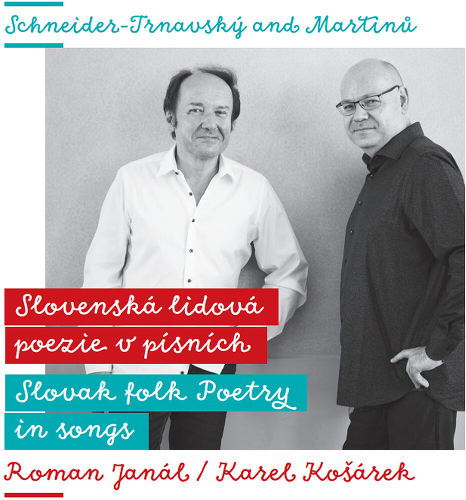 Martinu / Janal / Kosarek - Slovak Folk Poetry In Songs