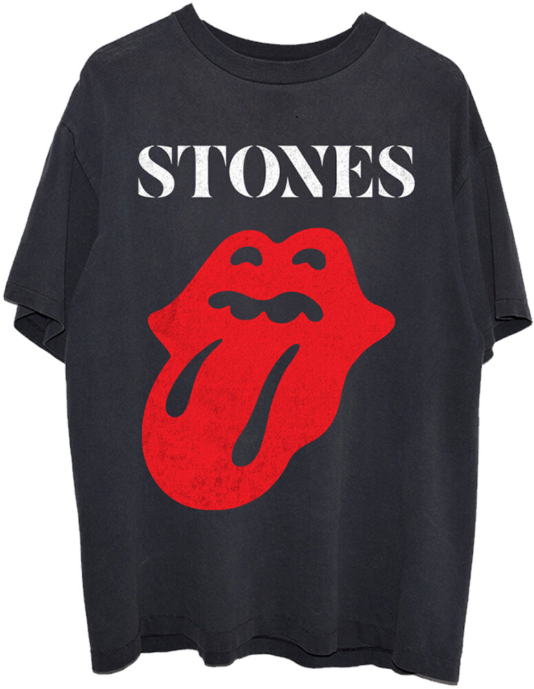 Rolling Stones 60 Tongue Tee S - Rolling Stones 60 Tongue Tee S (Blk) (Sm)