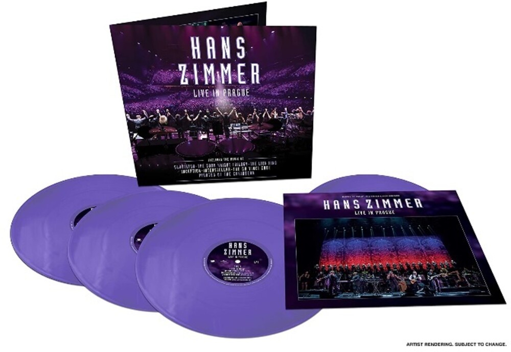Hans Zimmer - Live In Prague [Colored Vinyl] [Limited Edition] (Purp)