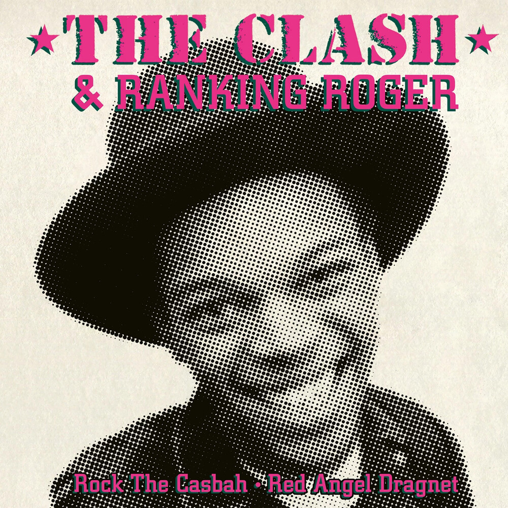 Clash / Ranking Roger - Rock The Casbah / Red Angel Dragnet (Blk) (Uk)