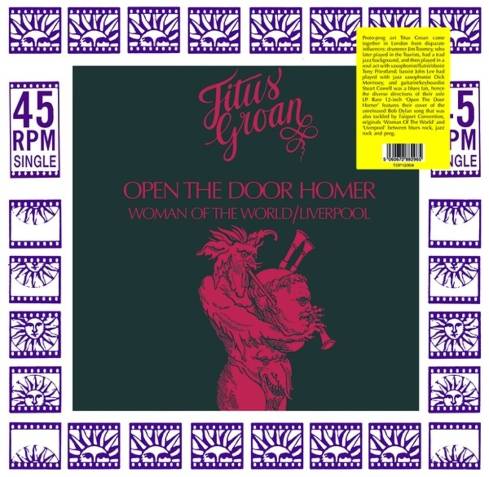Titus Groan - Open The Door Homer (Ep)