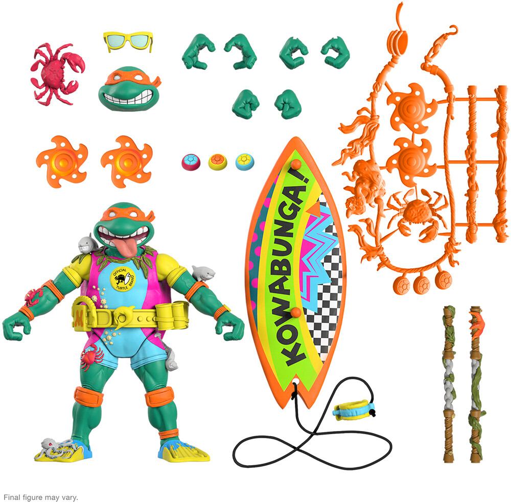 Tmnt Ultimates! Wave 6 - Mike the Sewer Surfer - Tmnt Ultimates! Wave 6 - Mike The Sewer Surfer