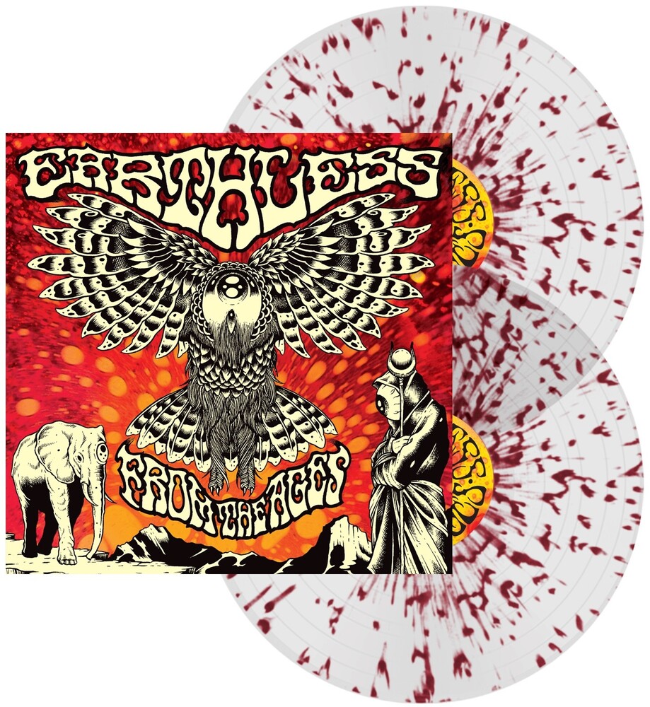 Earthless - From The Ages (IEX) (Clear w/ Dark Red Splatter)