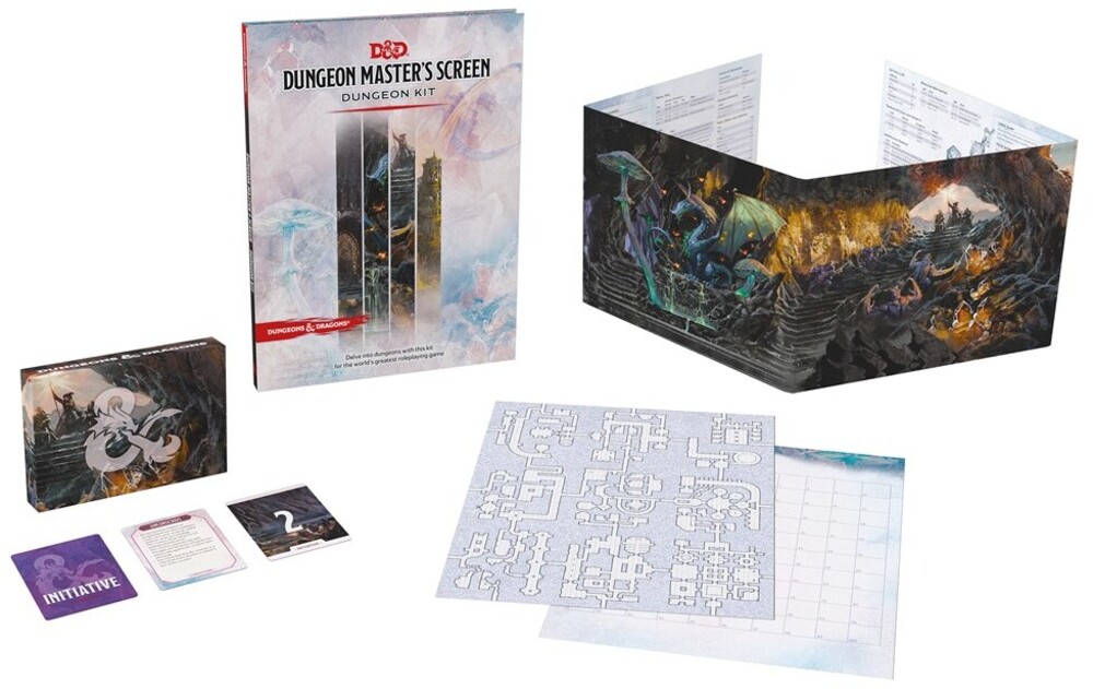 Wizards Rpg Team - D&D Dungeon Masters Screen Dungeon Kit (Box) (Ig)