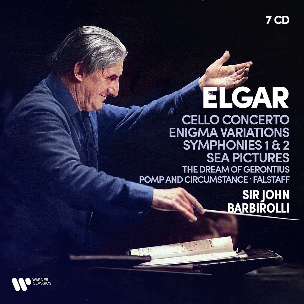 Sir John Barbirolli - Elgar: Orchestral Works, Cello Concerto, Sea Pictures, Dream of Gerontius (7CD)