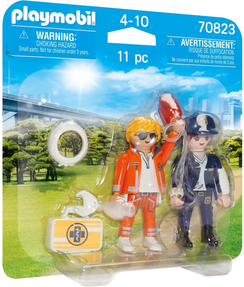 Playmobil - Duopack Doctor And Police Officer (Fig)