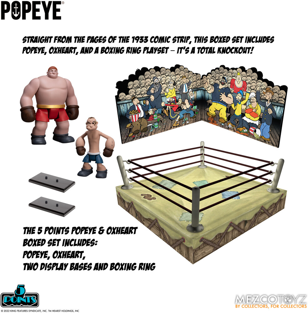 Popeye - 5 Points Popeye & Oxheart Boxed Set