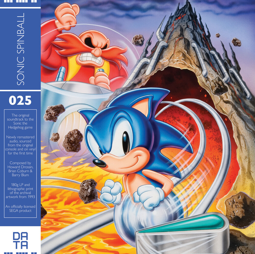 Sonic Spinball - O.S.T. (Blue) (Colv) (Ogv) - Sonic Spinball - O.S.T. (Blue) [Colored Vinyl] [180 Gram]