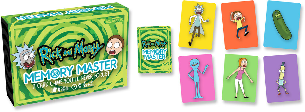 Rick & Morty Memory Master Game - Rick & Morty Memory Master Game (Crdg)