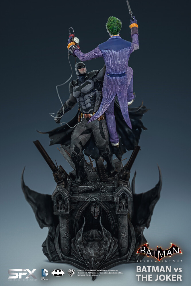 Silver Fox Collectibles - Dc Batman Vs The Joker - 1/8 Scale Statue
