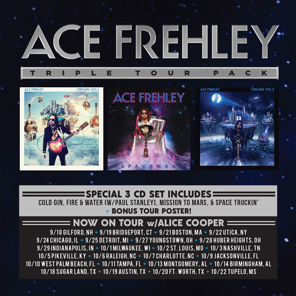 Ace Frehley - Triple Tour Pack [Limited Edition] (Post)