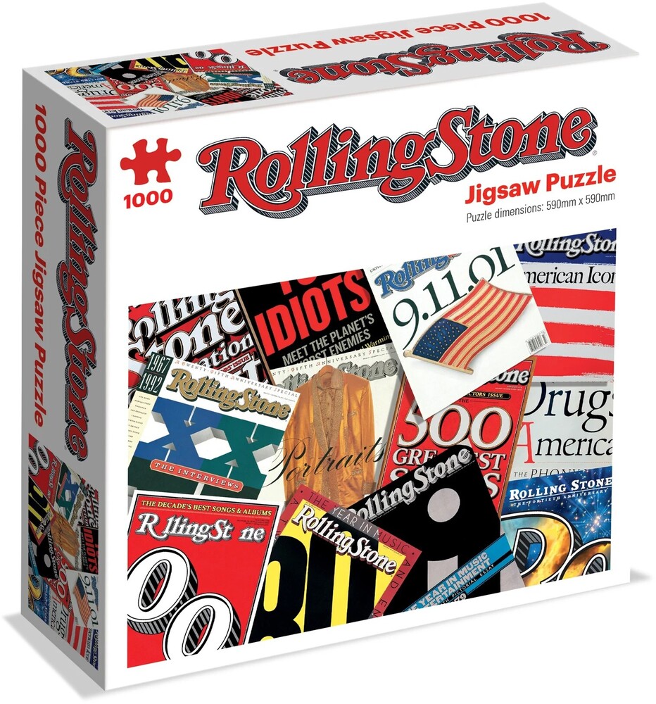 Rolling Stone Cover Collage (1000 Piece Puzzle) - Rolling Stone Cover Collage (1000 Piece Puzzle)