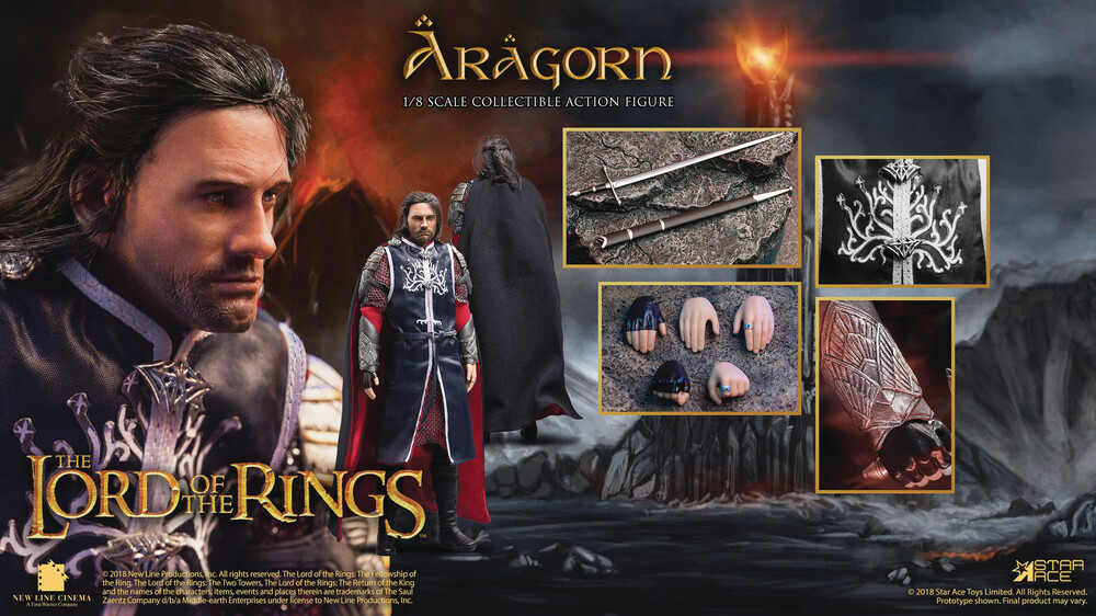 Star Ace Toys - Star Ace Toys - Lord Of The Rings Aragorn 2.0 1/8 Coll Action Figure(Net)