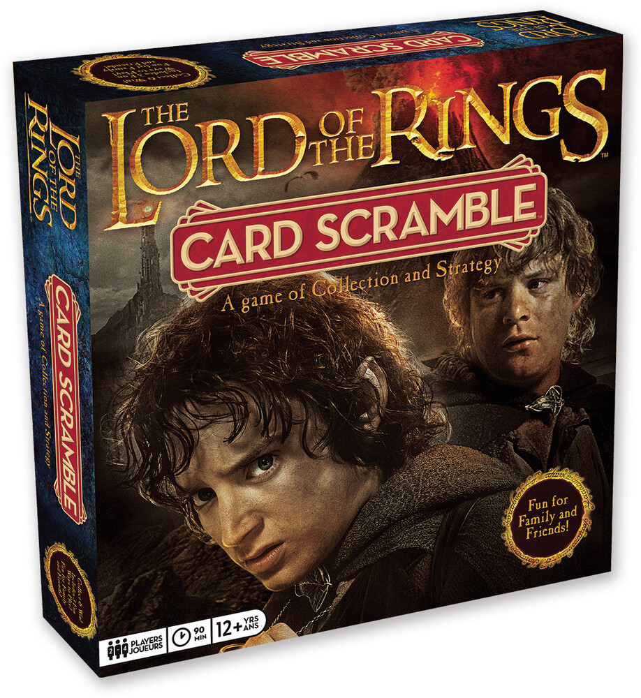 Lord of the Rings Card Scramble Board Game - Lord Of The Rings Card Scramble Board Game (Crdg)