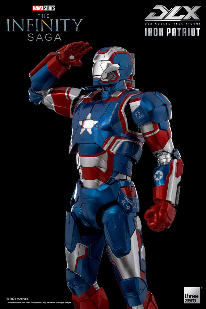 THREEZERO - Marvel Infinity Saga Iron Patriot Dlx 1/12 Scale A