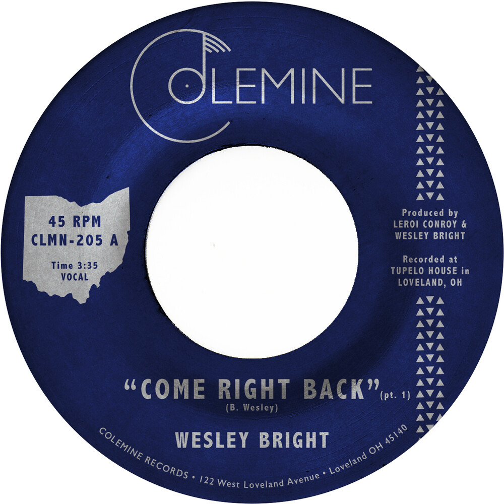 Wesley Bright - Come Right Back (Opaque Red) [Colored Vinyl] (Red)