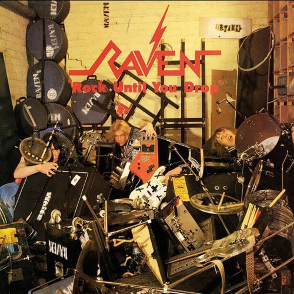 Raven - Rock Until You Drop (Marble Purple & White) [Colored Vinyl]
