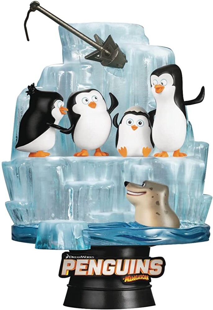 Beast Kingdom - Penguins Of Madagascar Ds-097 Diorama Stage 6in St