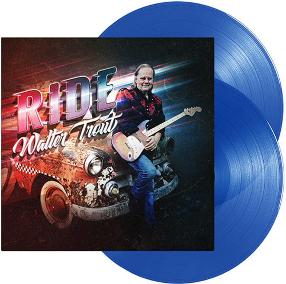 Walter Trout - Ride (Blue) [Colored Vinyl] (Ofgv)