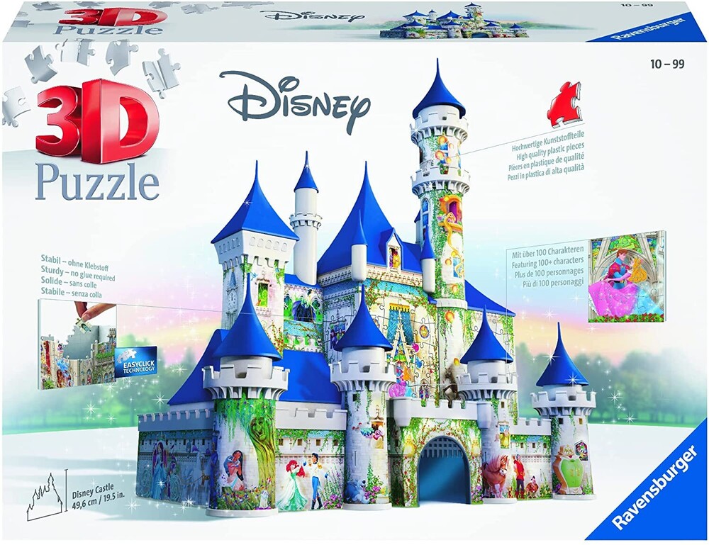 Ravensburger - Disney Castle 216pc 3d Puzzle (Net) (Puzz)