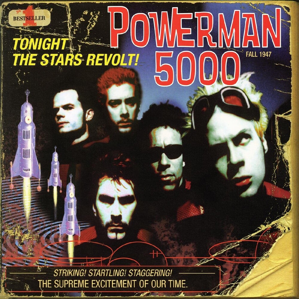 Powerman 5000 - Tonight The Stars Revolt [Clear Vinyl] (Ylw)