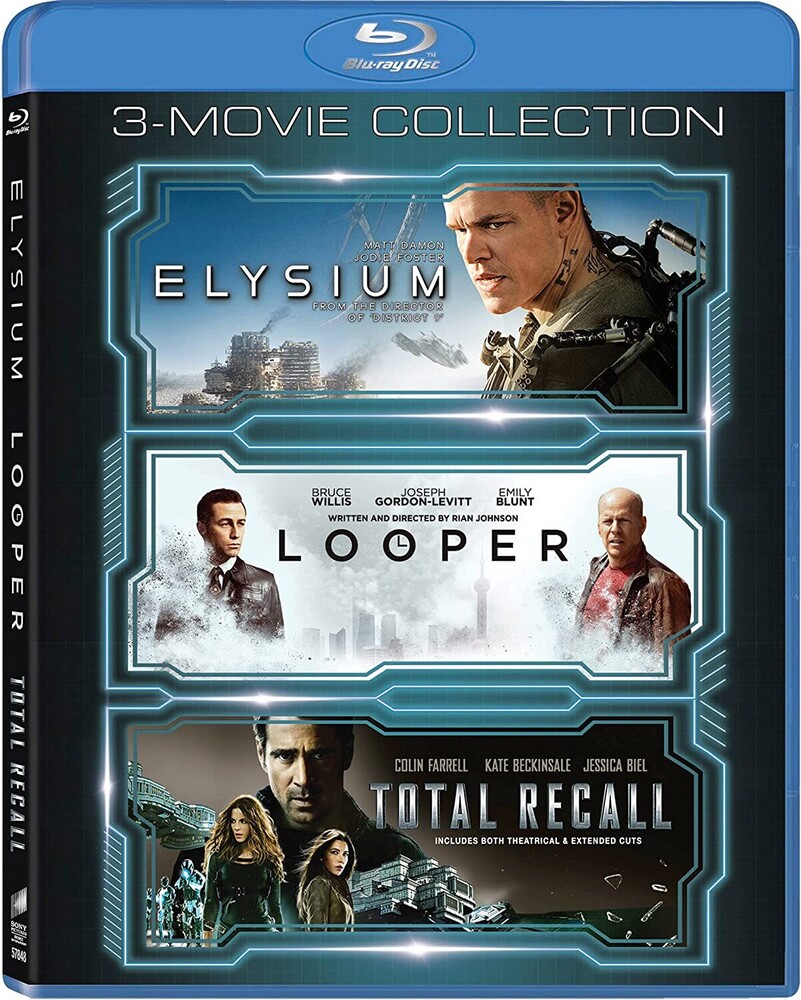 Elysium / Looper / Total Recall (2012) - Elysium / Looper / Total Recall (2012) (3pc)
