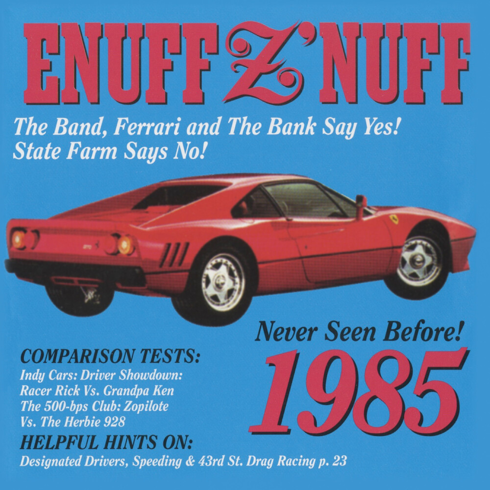 Enuff Z'Nuff - 1985 (Blue & Red Starburst) (Blue) [Colored Vinyl] (Red)