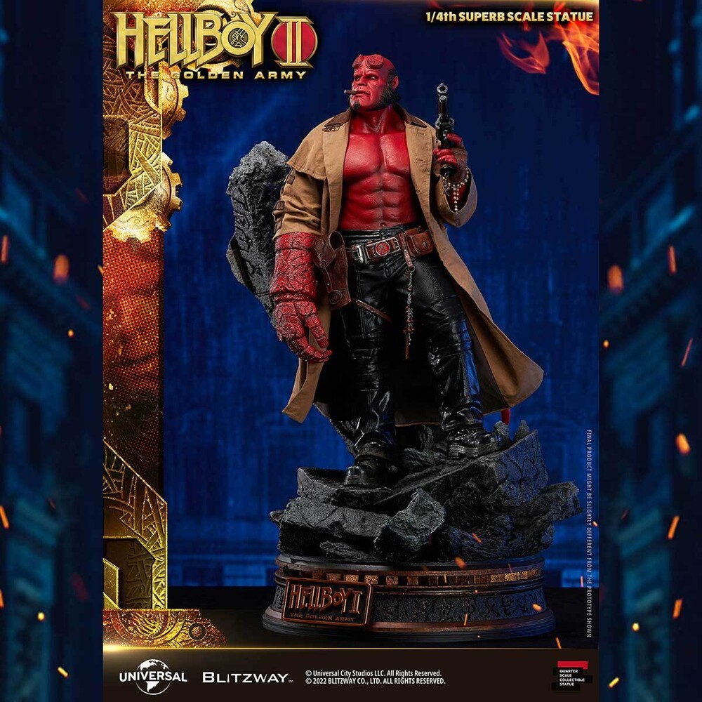 Blitzway - Hellboy Ii: The Golden Army - Hellboy 1/4 Superb