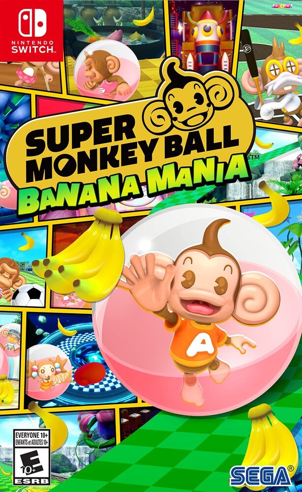 Swi Super Monkey Ball Banana Mania Anni Replen - Swi Super Monkey Ball Banana Mania Anni Replen