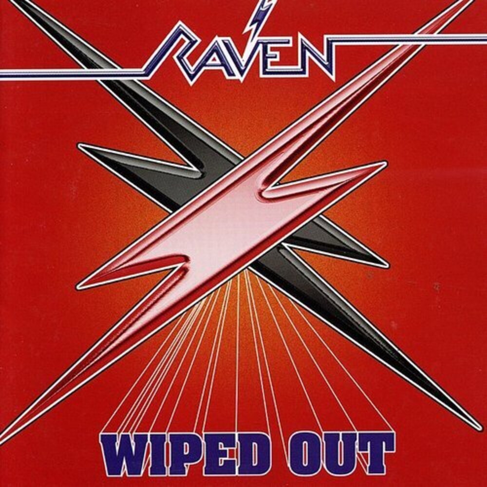 Raven - Wiped Out (Marble Red & Blue) (Blue) [Colored Vinyl] (Red)