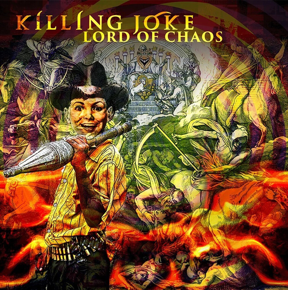 Killing Joke - Lord Of Chaos - Green & Black Splatter Colored Vinyl