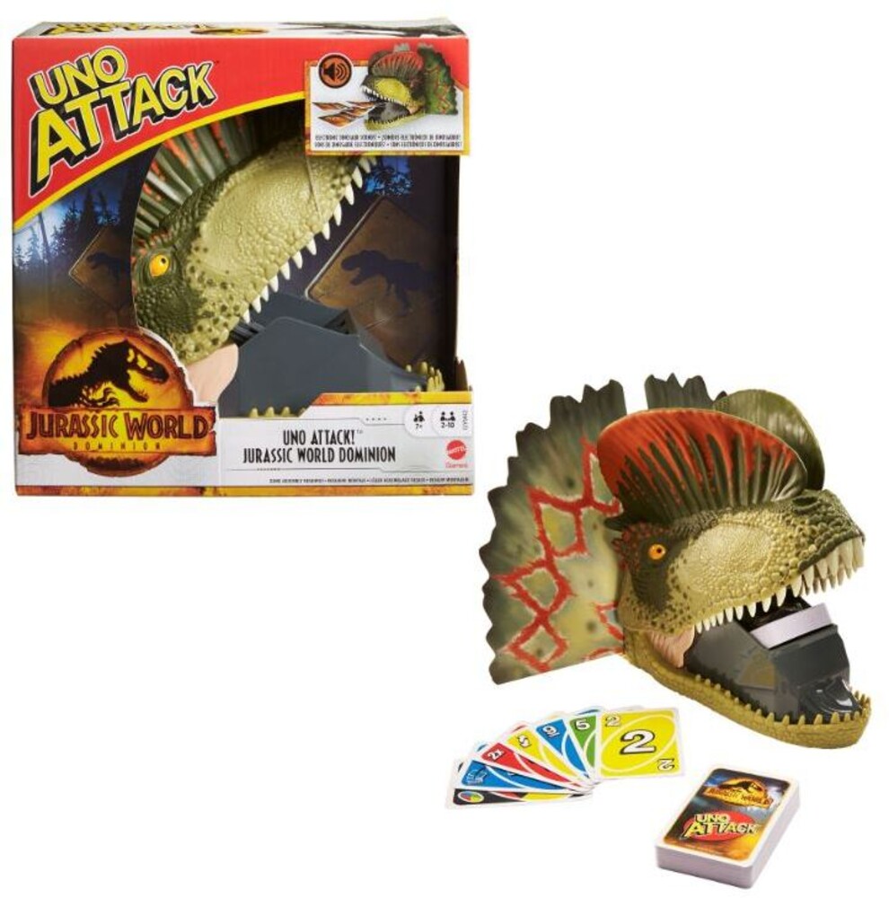 Uno Jurassic World - Uno Attack Jurassic World 3 (Crdg) (Ttop)