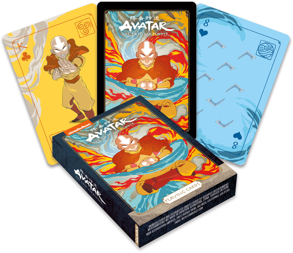 Avatar Last Airbender Playing Cards - Avatar Last Airbender Playing Cards (Clcb) (Crdg)