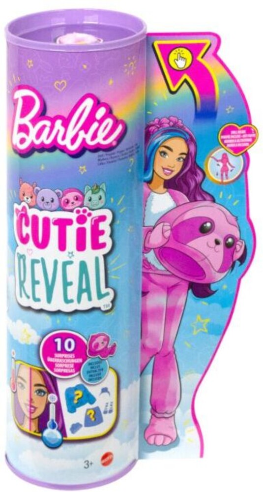 Barbie - Barbie Cutie Reveal Doll Sloth (Papd)