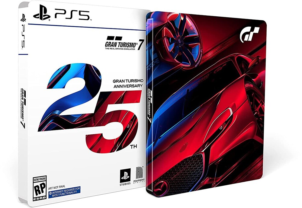 Ps5 Gran Turismo 7 25th Anniversary Ed - Gran Turismo 7 25th Anniversary Edition for PLayStation 5 Disc & PlayStation 4 Entitlement