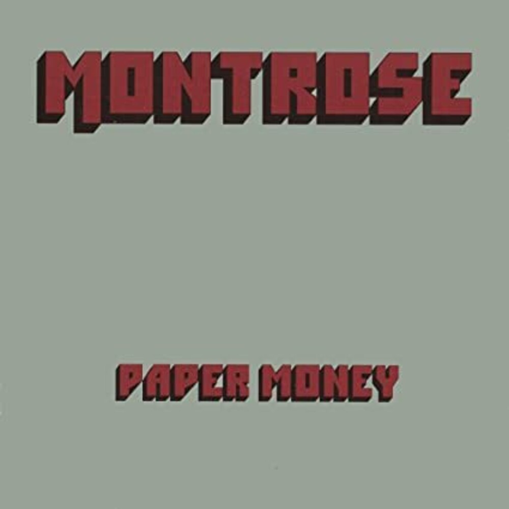 Montrose - Paper Money [Clear Vinyl] (Grn) [Limited Edition]