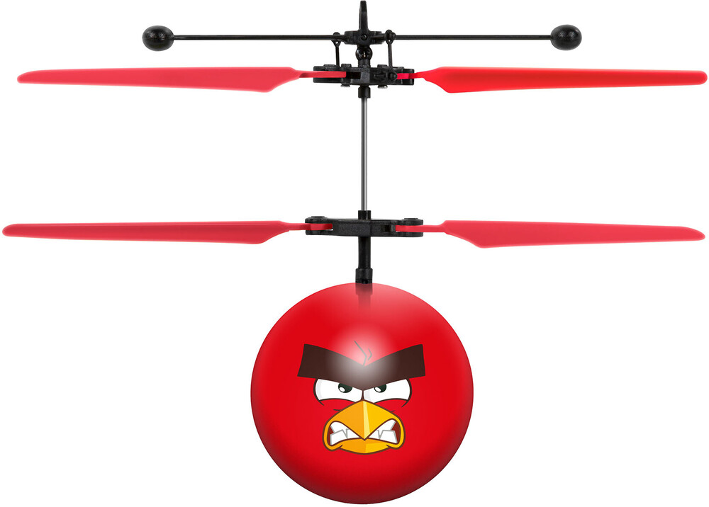 Ufo Flying Ball - Rovio Angry Birds Movie: Red IR UFO Ball Helicopter (Angry Birds)