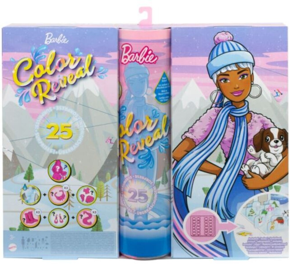 Barbie - Mattel - Barbie Color Reveal Advent Calendar, 2021