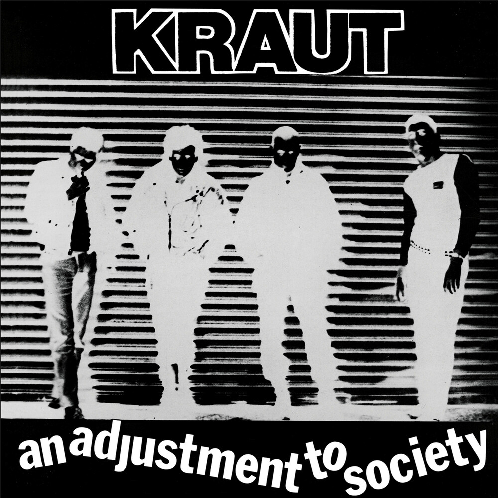 Kraut - Adjustment To Society (Blk) [Colored Vinyl] (Wht) [Reissue]
