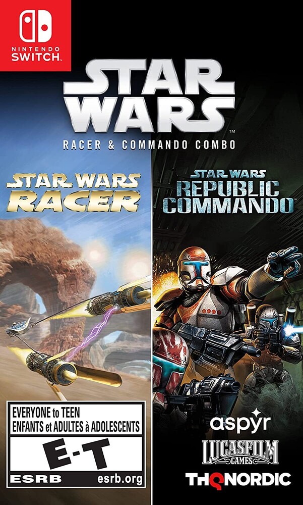 Swi Star Wars Racer and Commando Combo - Star Wars Racer and Commando Combo for Nintendo Switch