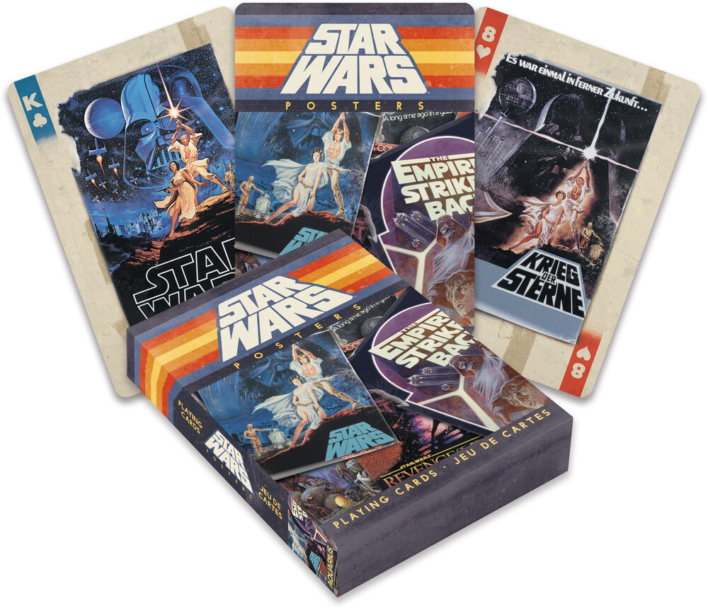Star Wars Movie Posters Playing Cards - Star Wars Movie Posters Playing Cards (Clcb)