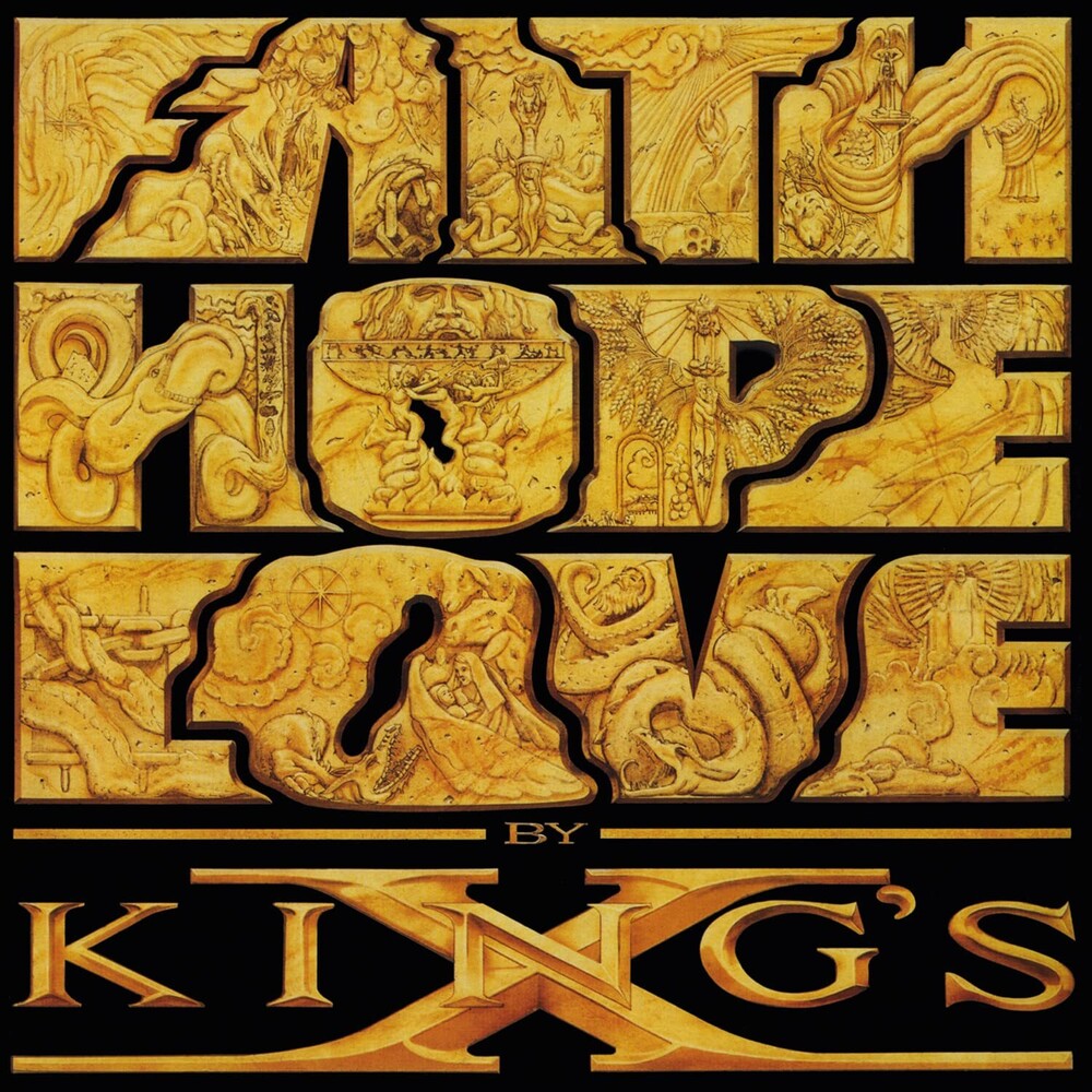 King's X - Faith Hope Love [Colored Vinyl] (Gate) (Gol) [Limited Edition] [180 Gram]