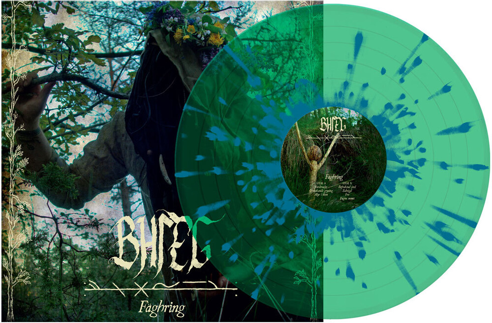 Bhleg - Faghring (Green / Blue Splatter) (Blue) [Colored Vinyl]