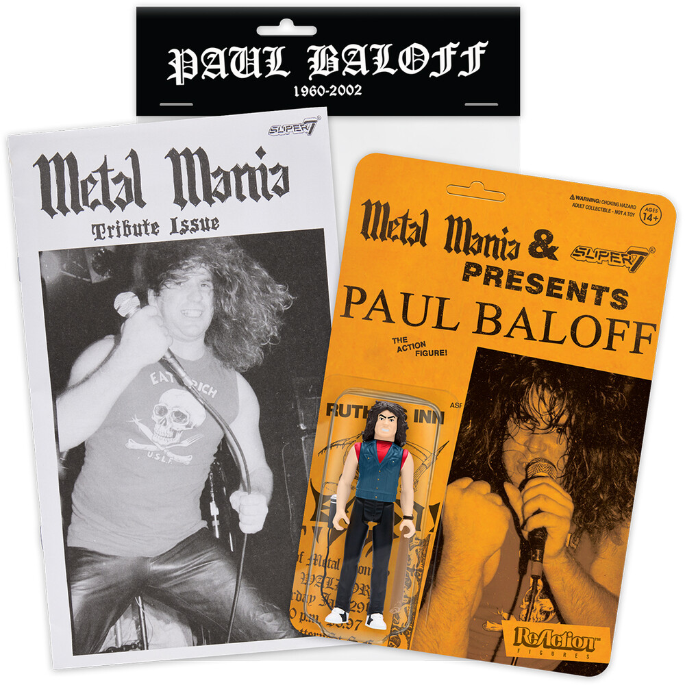 Paul Baloff Reaction - Metal Mania Fanzine Bundle - Paul Baloff Reaction - Metal Mania Fanzine Bundle