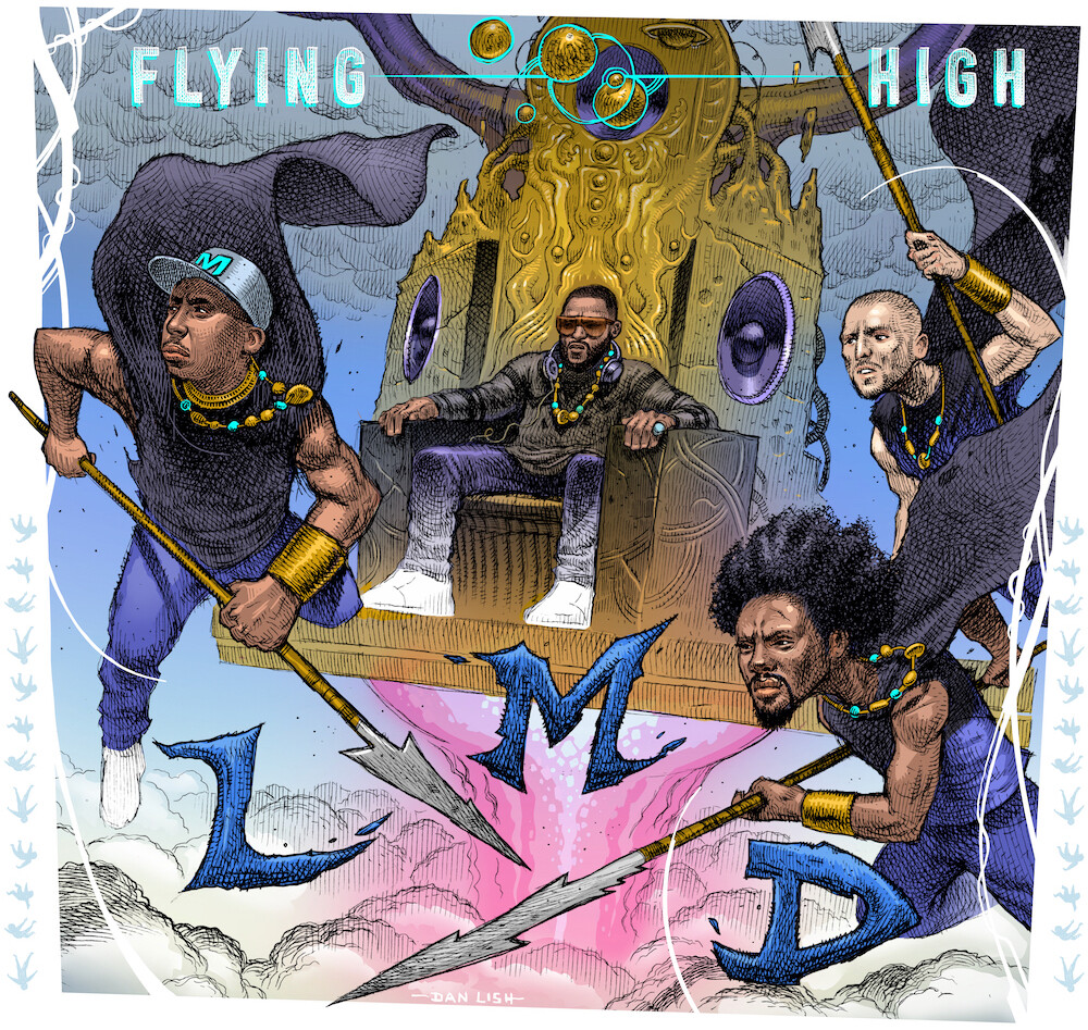 Lmd (Lmno/Med/Declaime) - Flying High [Colored Vinyl] [Limited Edition] (Wht) (Can)