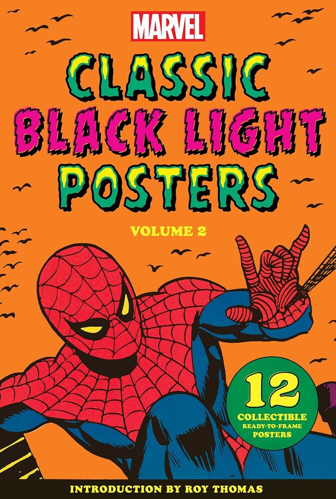 Marvel Entertainment / Roy Thomas - Marvel Classic Black Light Collectible Poster V2
