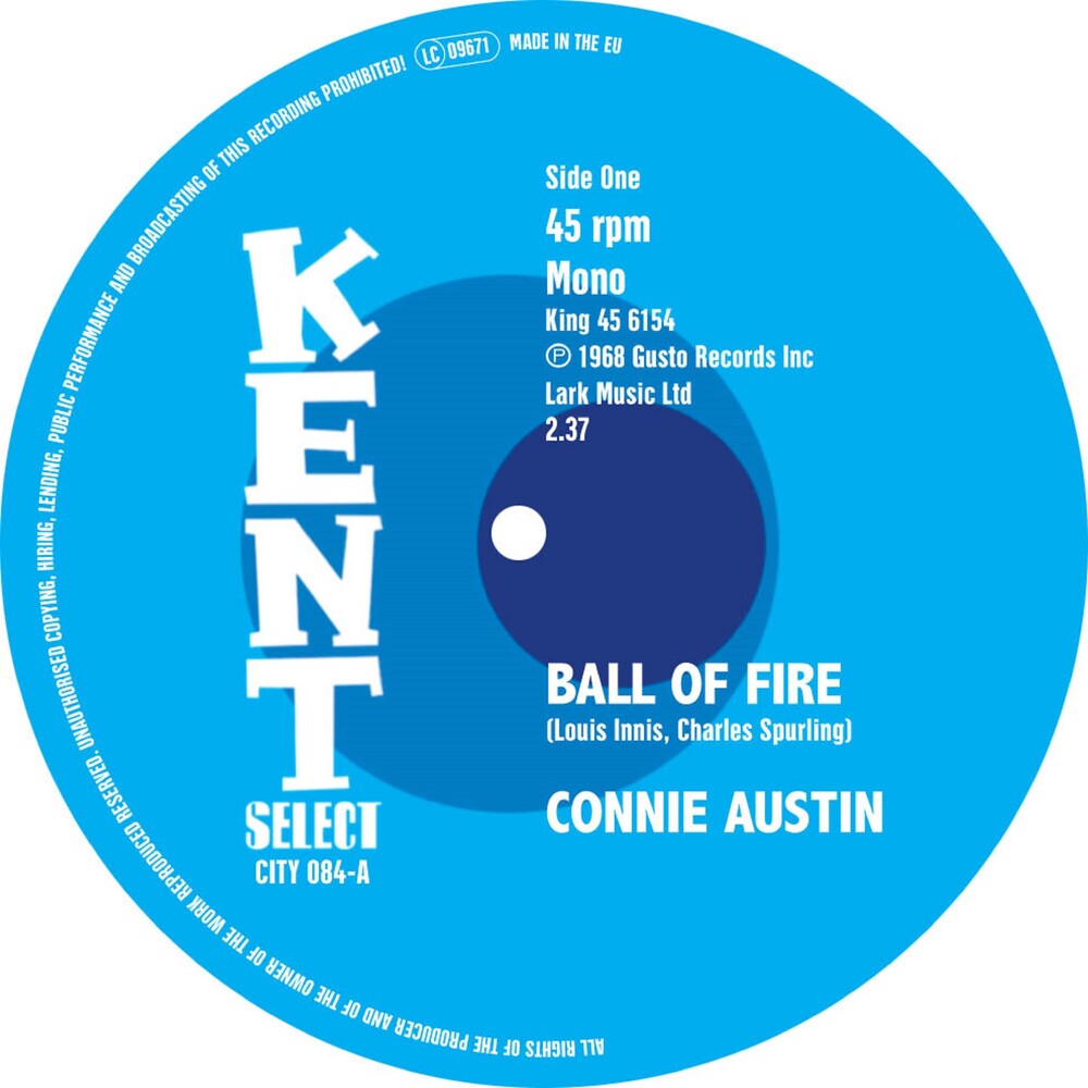Austin, Connie / Spurling, Charles - Ball Of Fire / You've Got Love On Top Of Love