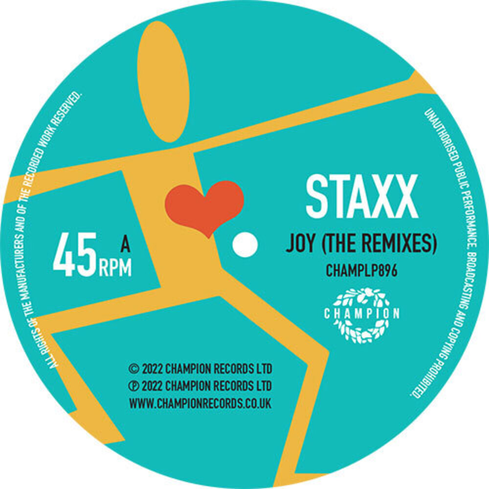 Staxx - Joy (The Remixes)
